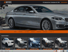 Tablet Screenshot of acmotorsnc.com